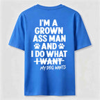 My Dog Wants Classic T Shirt (Back Print)