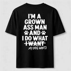 My Dog Wants Classic T Shirt (Back Print)