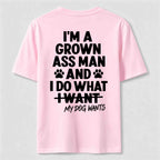 My Dog Wants Classic T Shirt (Back Print)