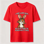 Kicked You 3 Times Rabbit Classic T-Shirt