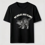 No Rules Just Claws Cat Classic T-Shirt