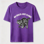 No Rules Just Claws Cat Classic T-Shirt