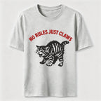 No Rules Just Claws Cat Classic T-Shirt