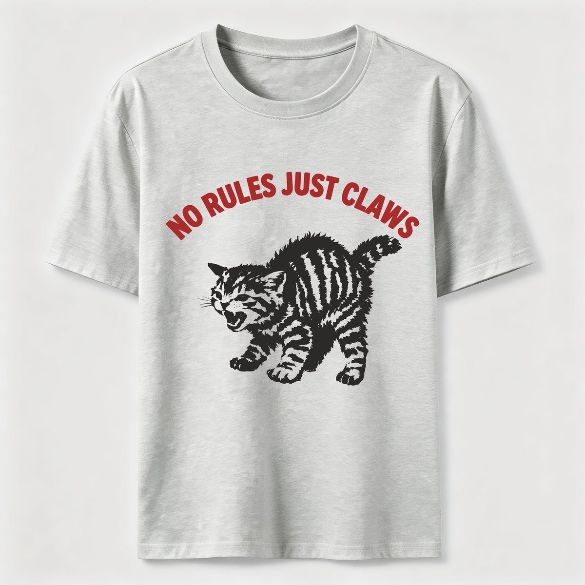 No Rules Just Claws Cat Classic T-Shirt