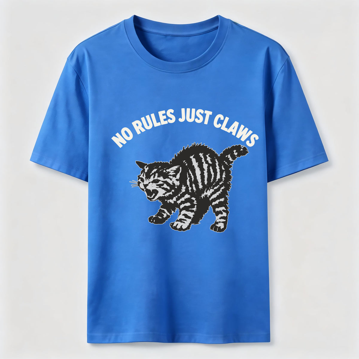 No Rules Just Claws Cat Classic T-Shirt