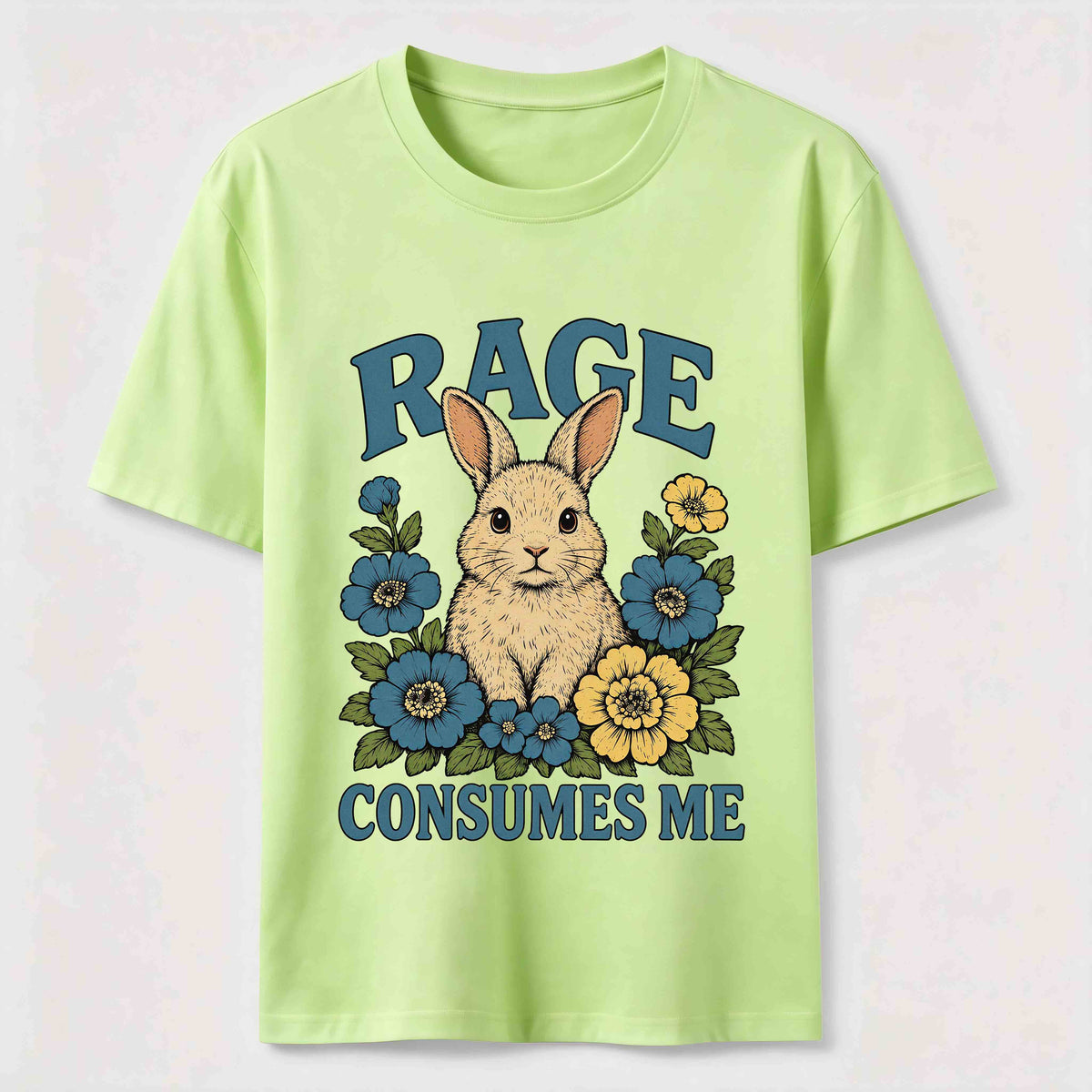 Rage Consumes Me Rabbit Classic T-Shirt