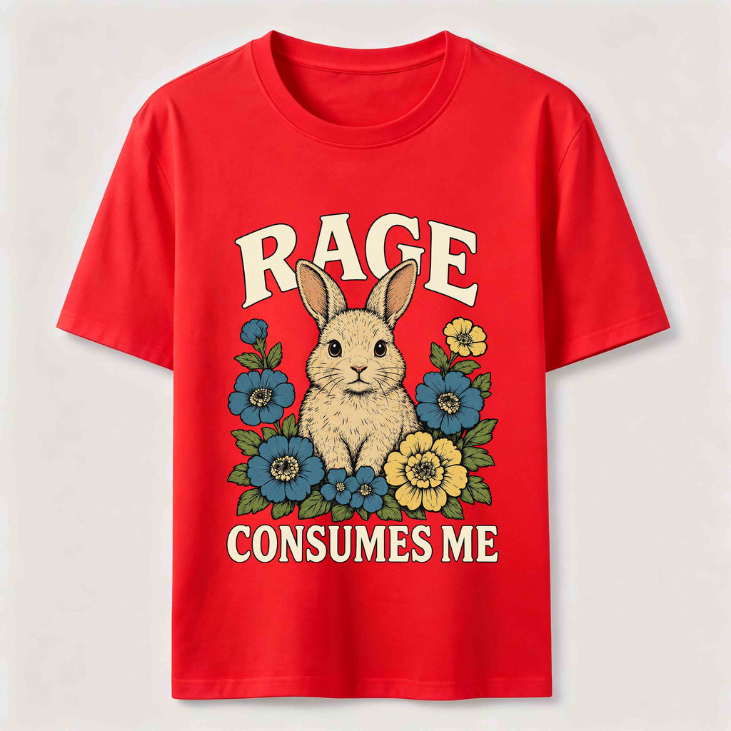 Rage Consumes Me Rabbit Classic T-Shirt