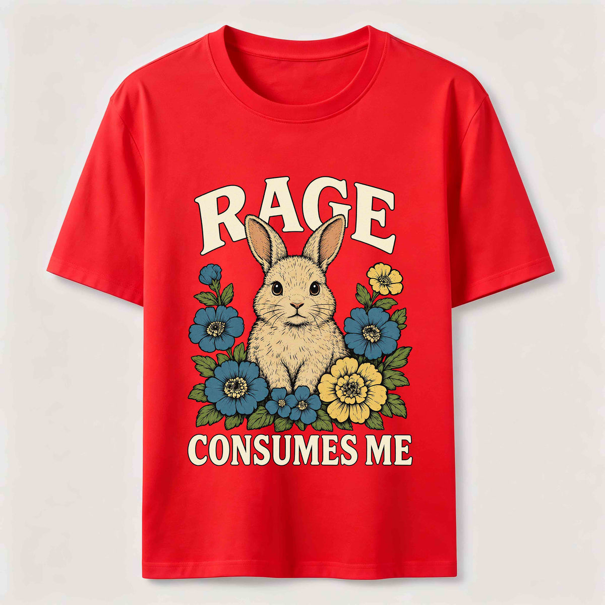 Rage Consumes Me Rabbit Classic T-Shirt
