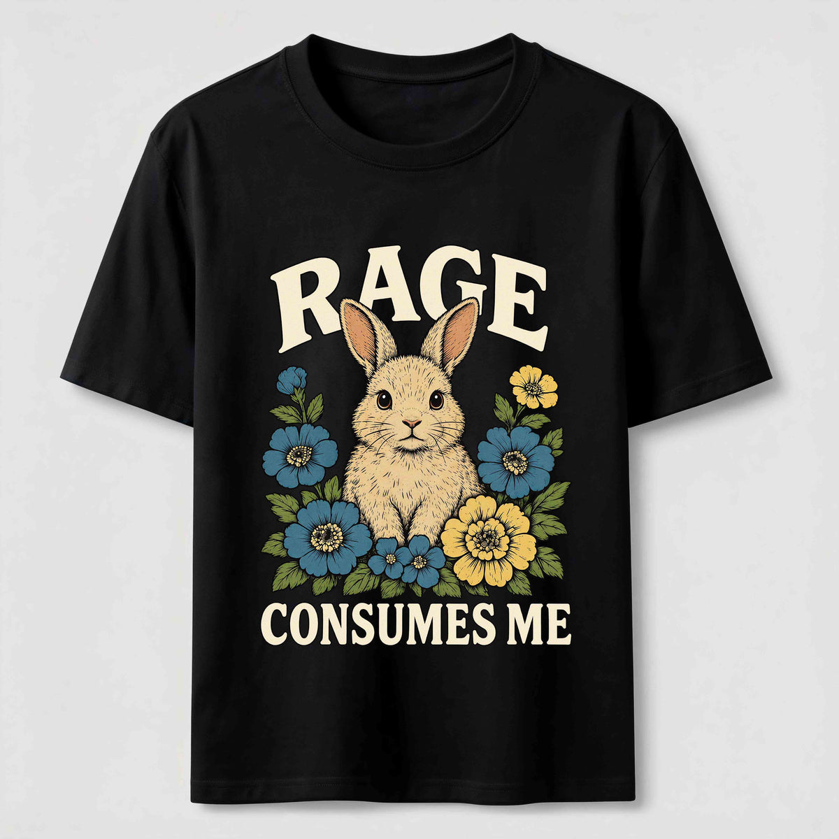Rage Consumes Me Rabbit Classic T-Shirt