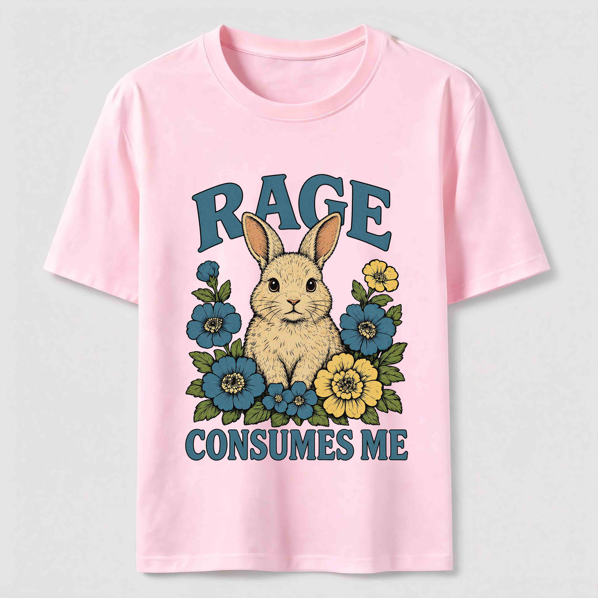 Rage Consumes Me Rabbit Classic T-Shirt