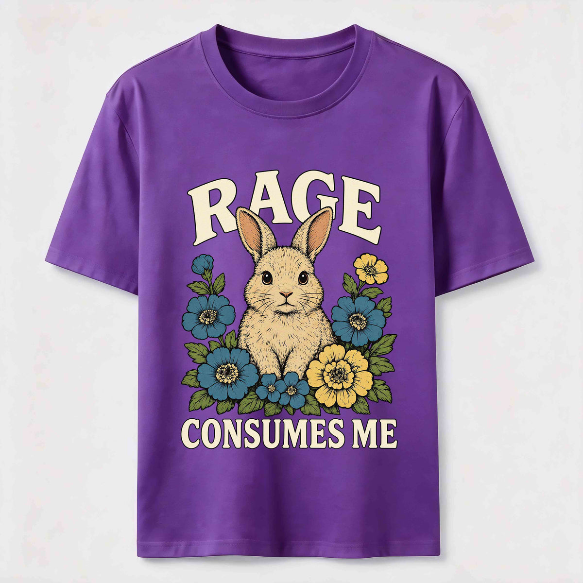 Rage Consumes Me Rabbit Classic T-Shirt