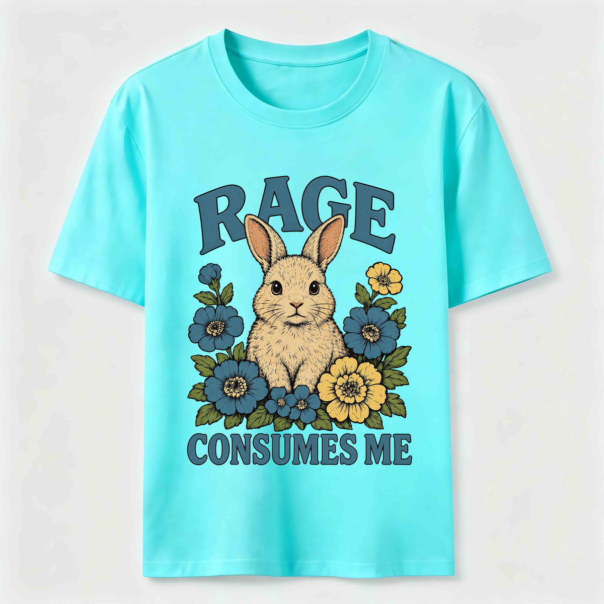 Rage Consumes Me Rabbit Classic T-Shirt
