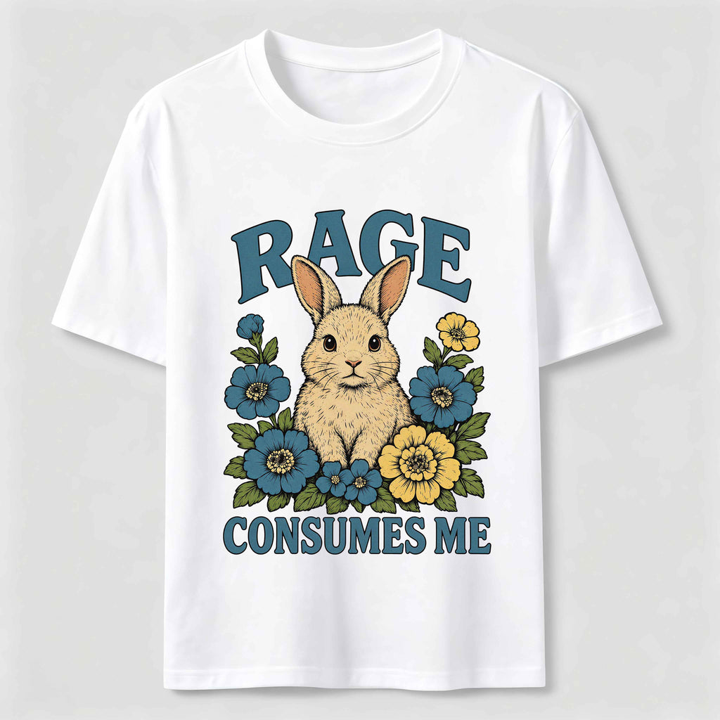 Rage Consumes Me Rabbit Classic T-Shirt