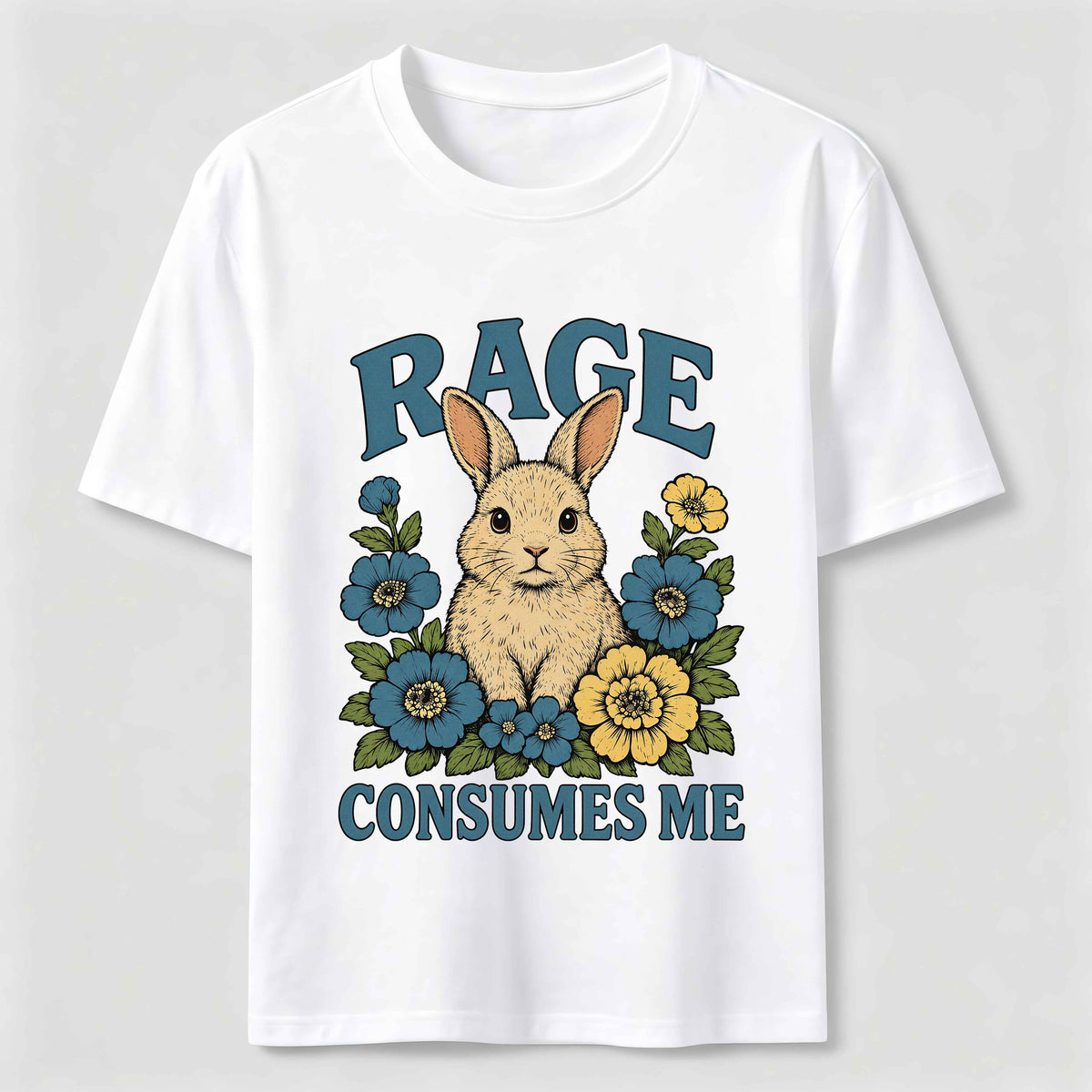 Rage Consumes Me Rabbit Classic T-Shirt