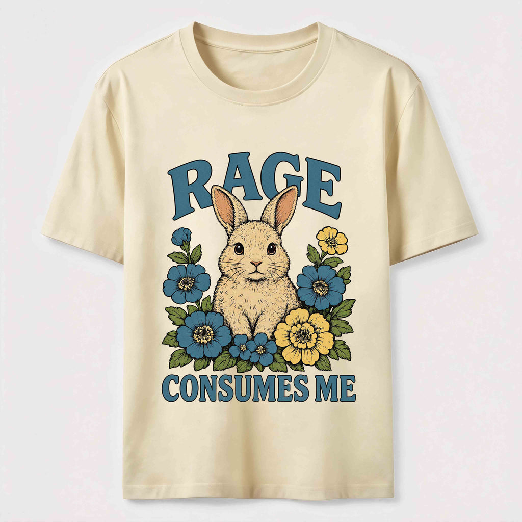 Rage Consumes Me Rabbit Classic T-Shirt