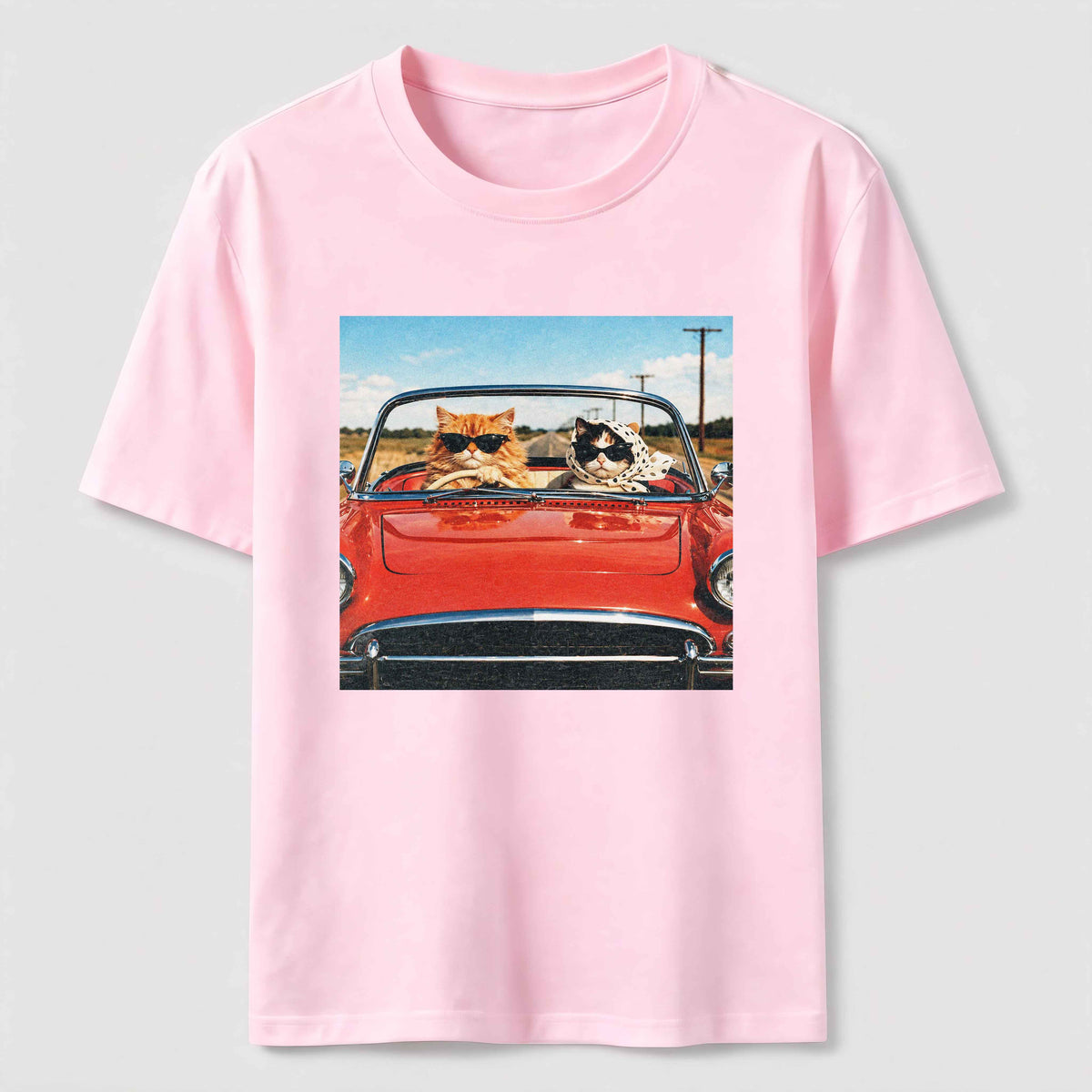 Road Trip Cats Classic T-Shirt