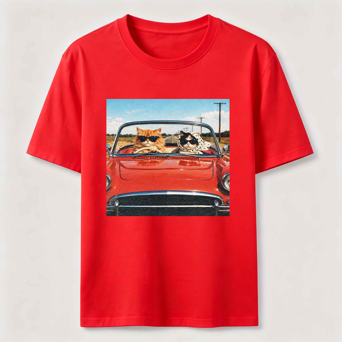 Road Trip Cats Classic T-Shirt