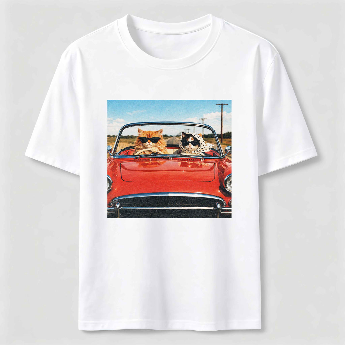 Road Trip Cats Classic T-Shirt