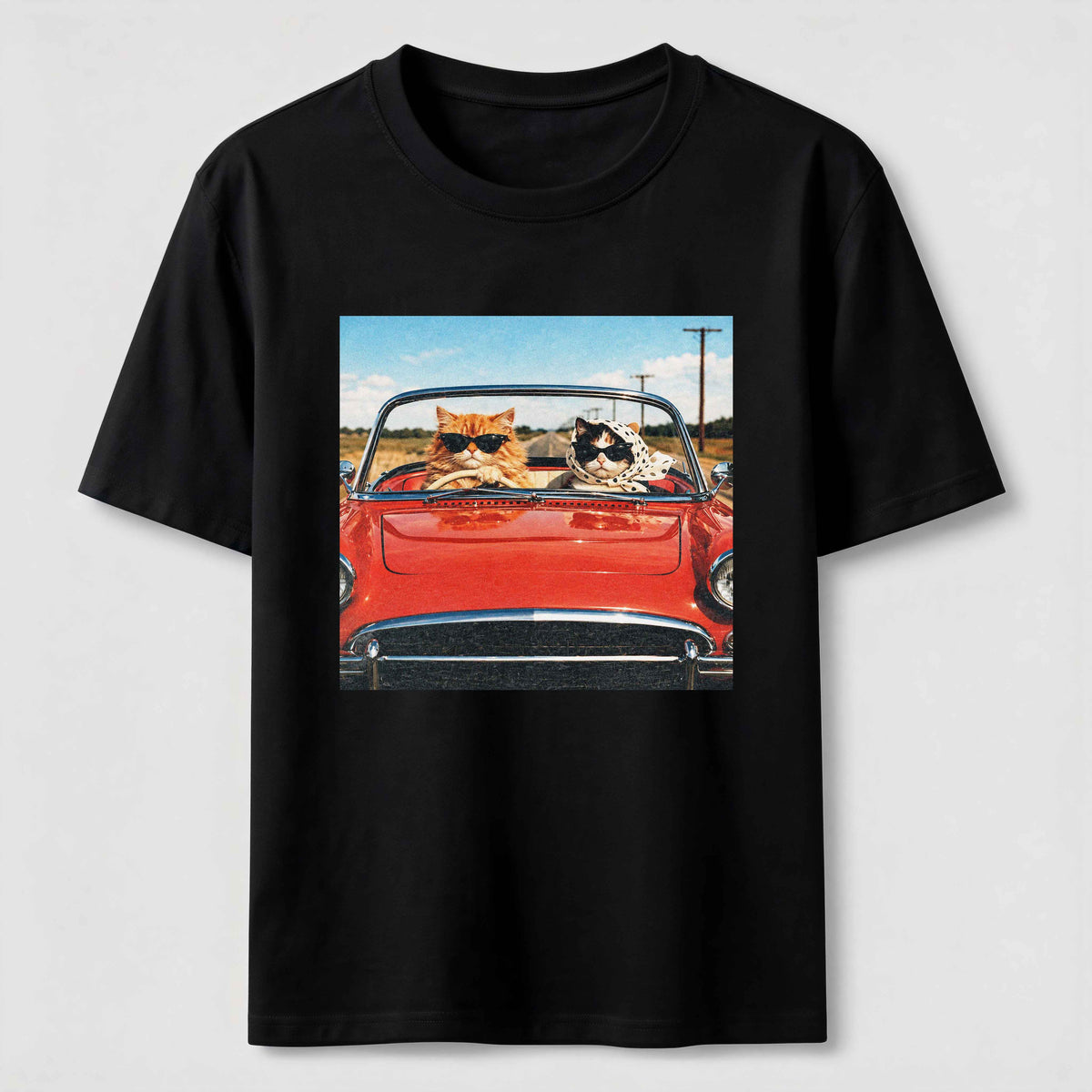 Road Trip Cats Classic T-Shirt