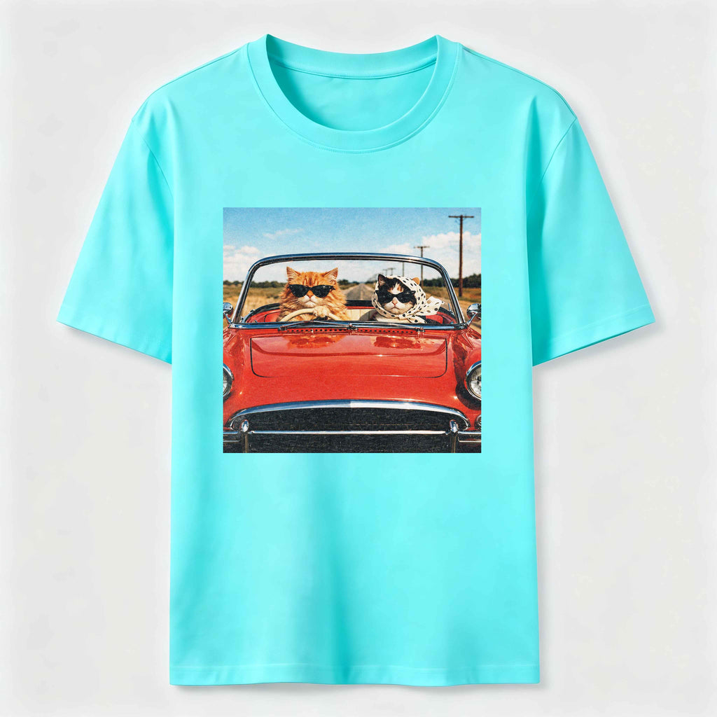Road Trip Cats Classic T-Shirt