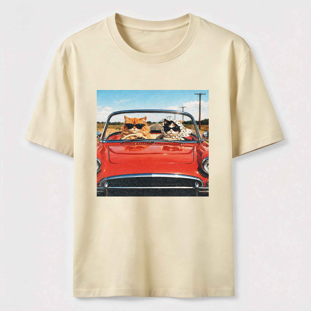 Road Trip Cats Classic T-Shirt