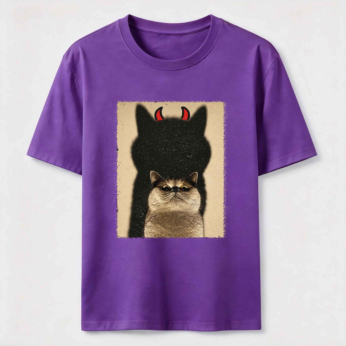 Devil Shadow Cat Classic T-Shirt
