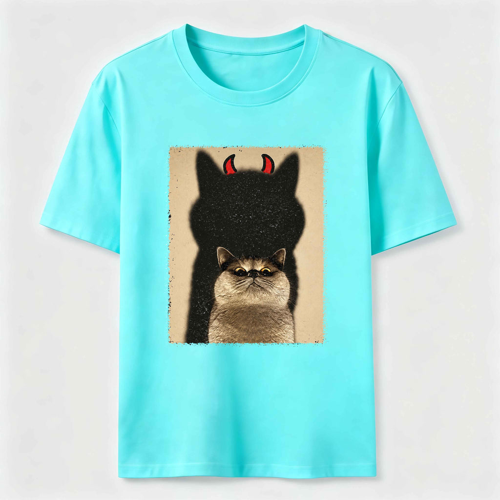 Devil Shadow Cat Classic T-Shirt