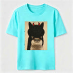 Devil Shadow Cat Classic T-Shirt