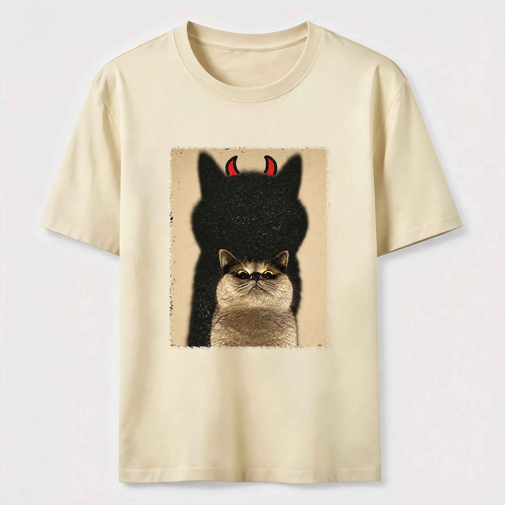Devil Shadow Cat Classic T-Shirt