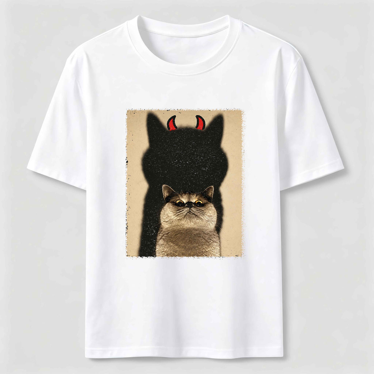 Devil Shadow Cat Classic T-Shirt