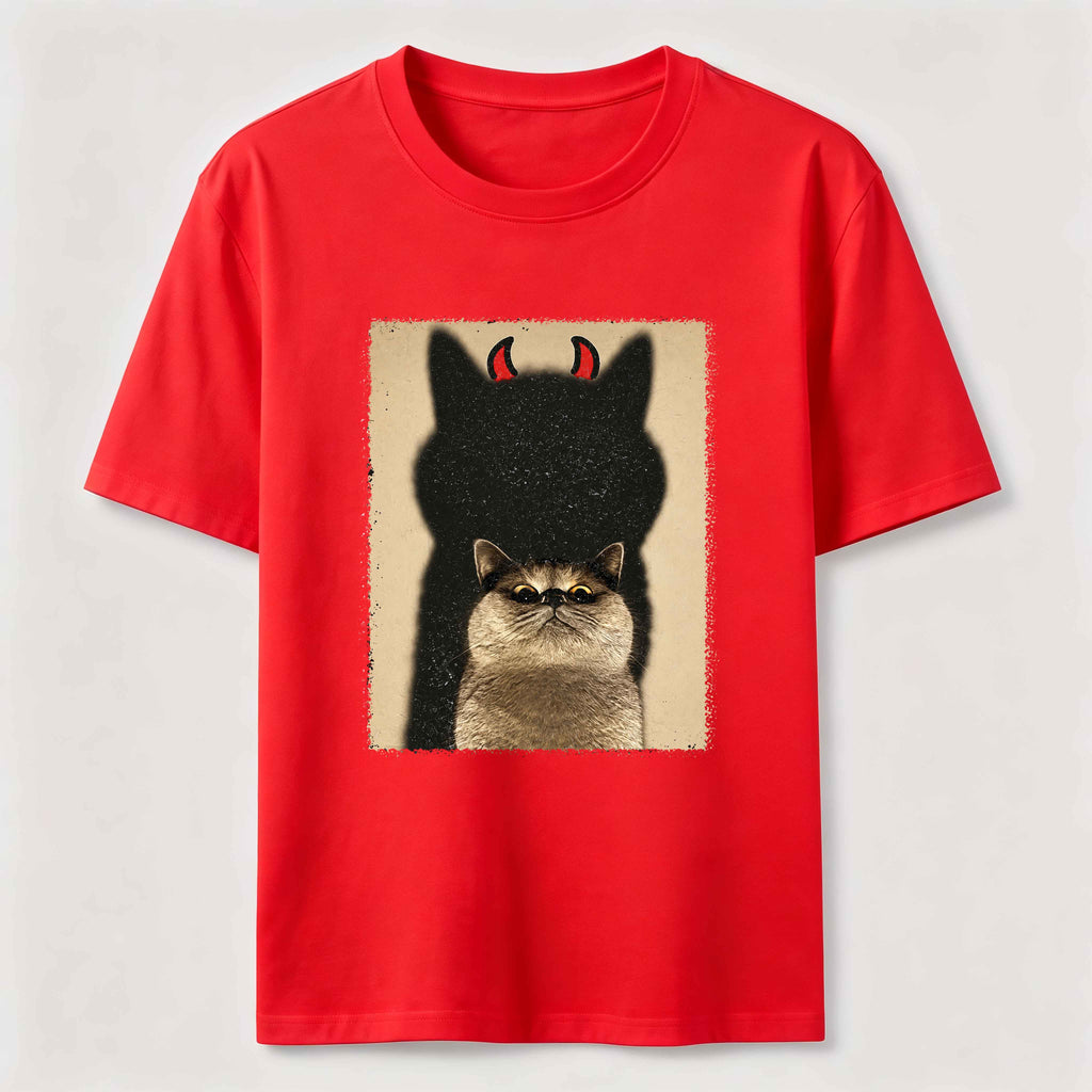 Devil Shadow Cat Classic T-Shirt