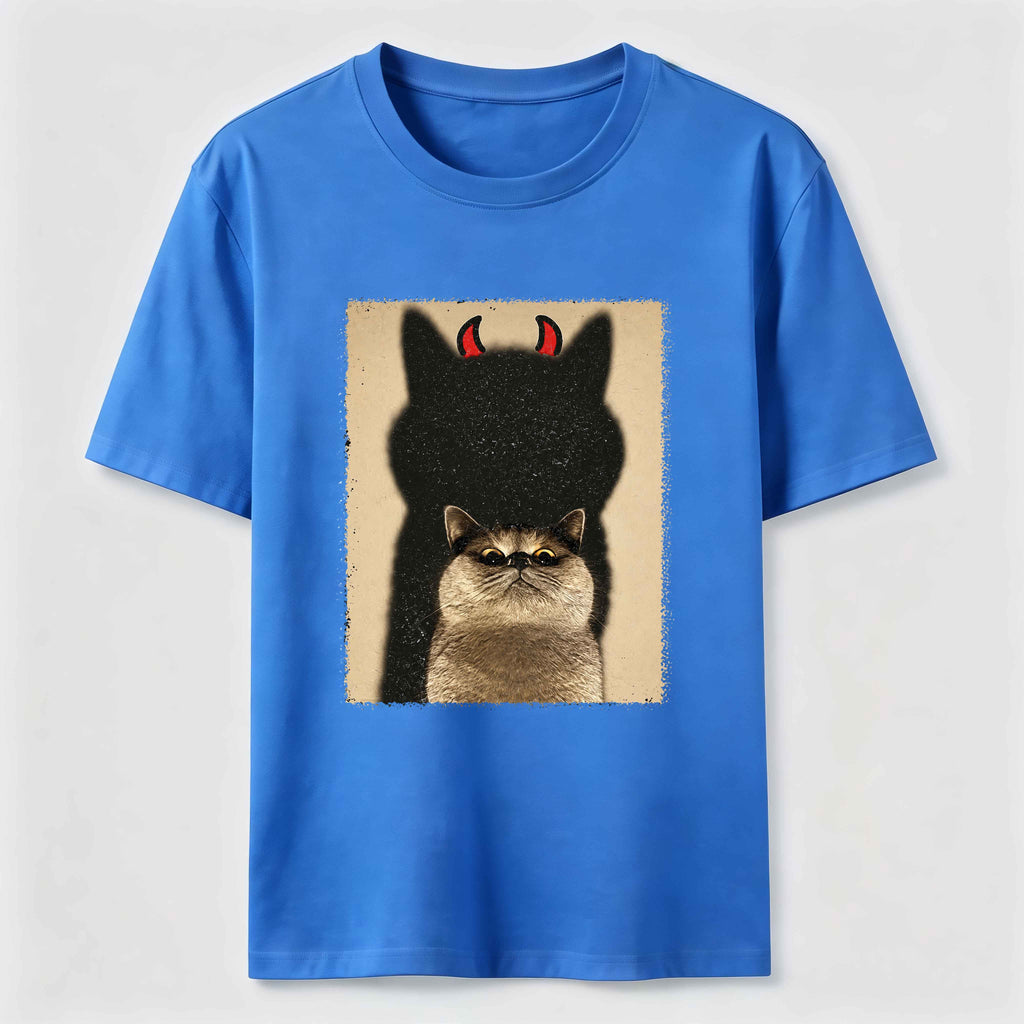Devil Shadow Cat Classic T-Shirt