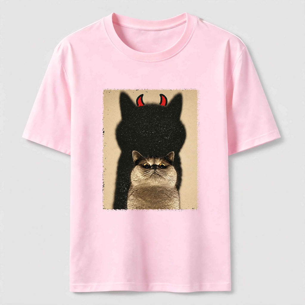 Devil Shadow Cat Classic T-Shirt