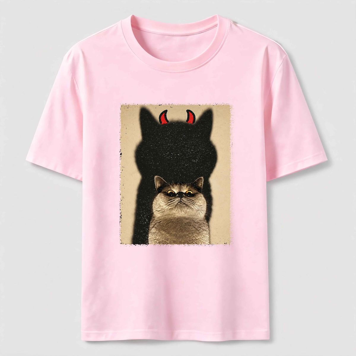 Devil Shadow Cat Classic T-Shirt