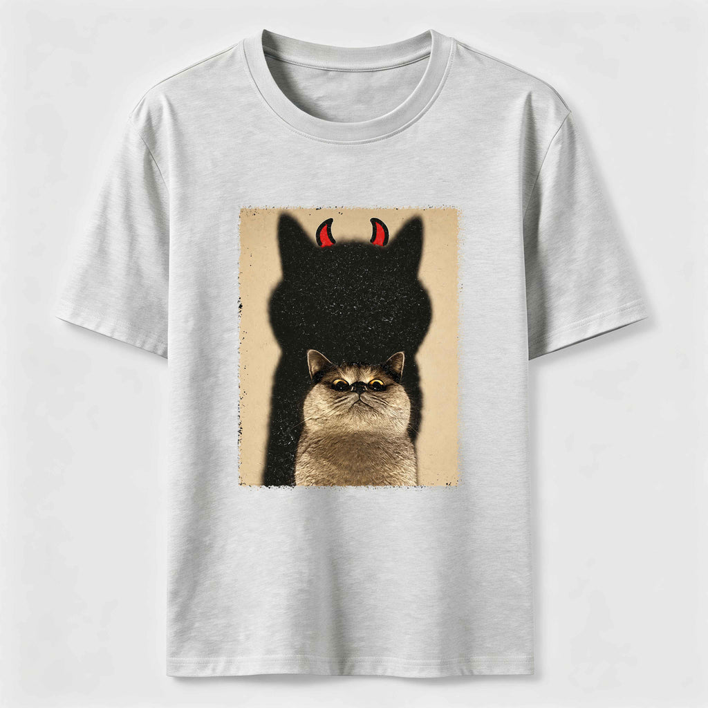 Devil Shadow Cat Classic T-Shirt