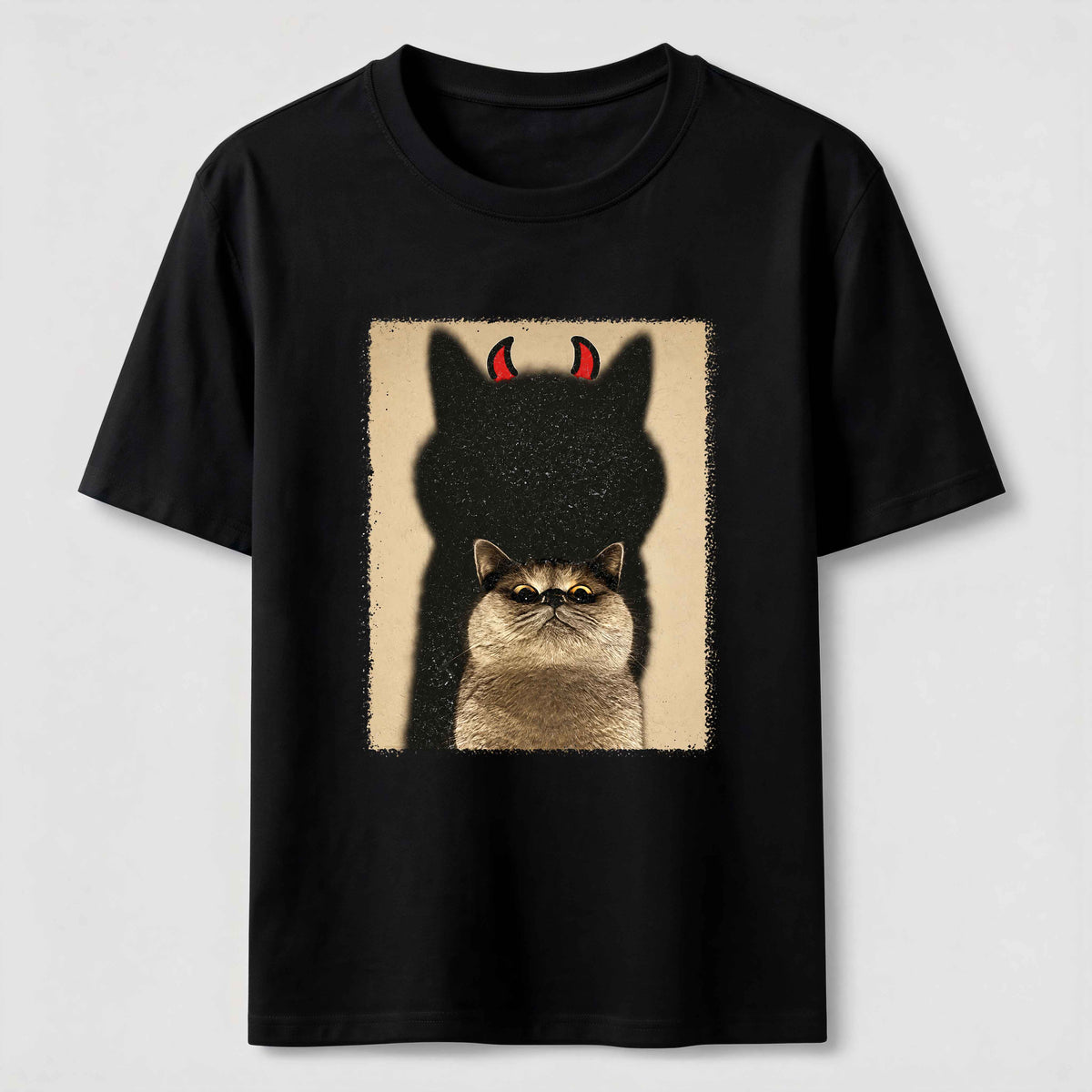 Devil Shadow Cat Classic T-Shirt