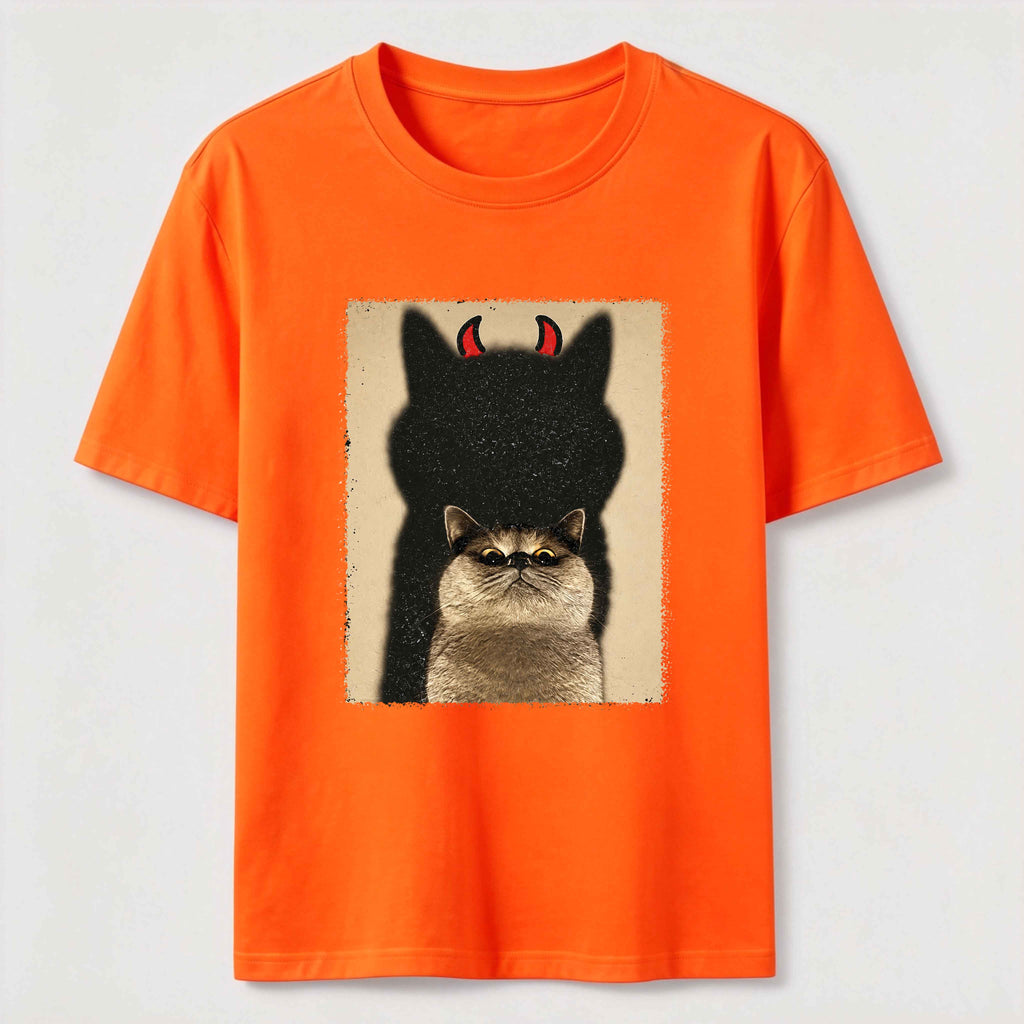 Devil Shadow Cat Classic T-Shirt