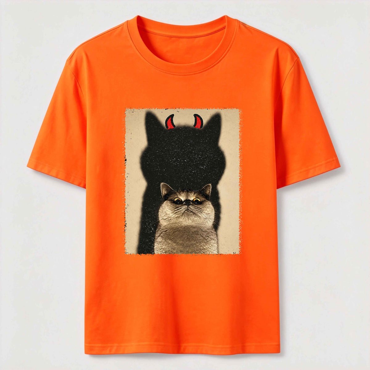 Devil Shadow Cat Classic T-Shirt