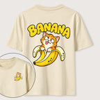 Banana Cat Classic T-Shirt（Two Sided Print）