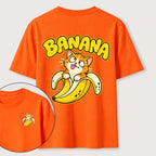 Banana Cat Classic T-Shirt（Two Sided Print）