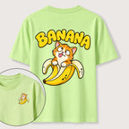 Banana Cat Classic T-Shirt（Two Sided Print）