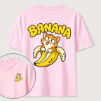 Banana Cat Classic T-Shirt（Two Sided Print）