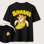 Banana Cat Classic T-Shirt（Two Sided Print）