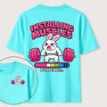 Installing Muscles Rabbit Classic T Shirt （Two Sided Print）