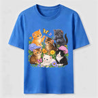 Floral Kittens Classic T-Shirt