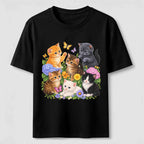 Floral Kittens Classic T-Shirt