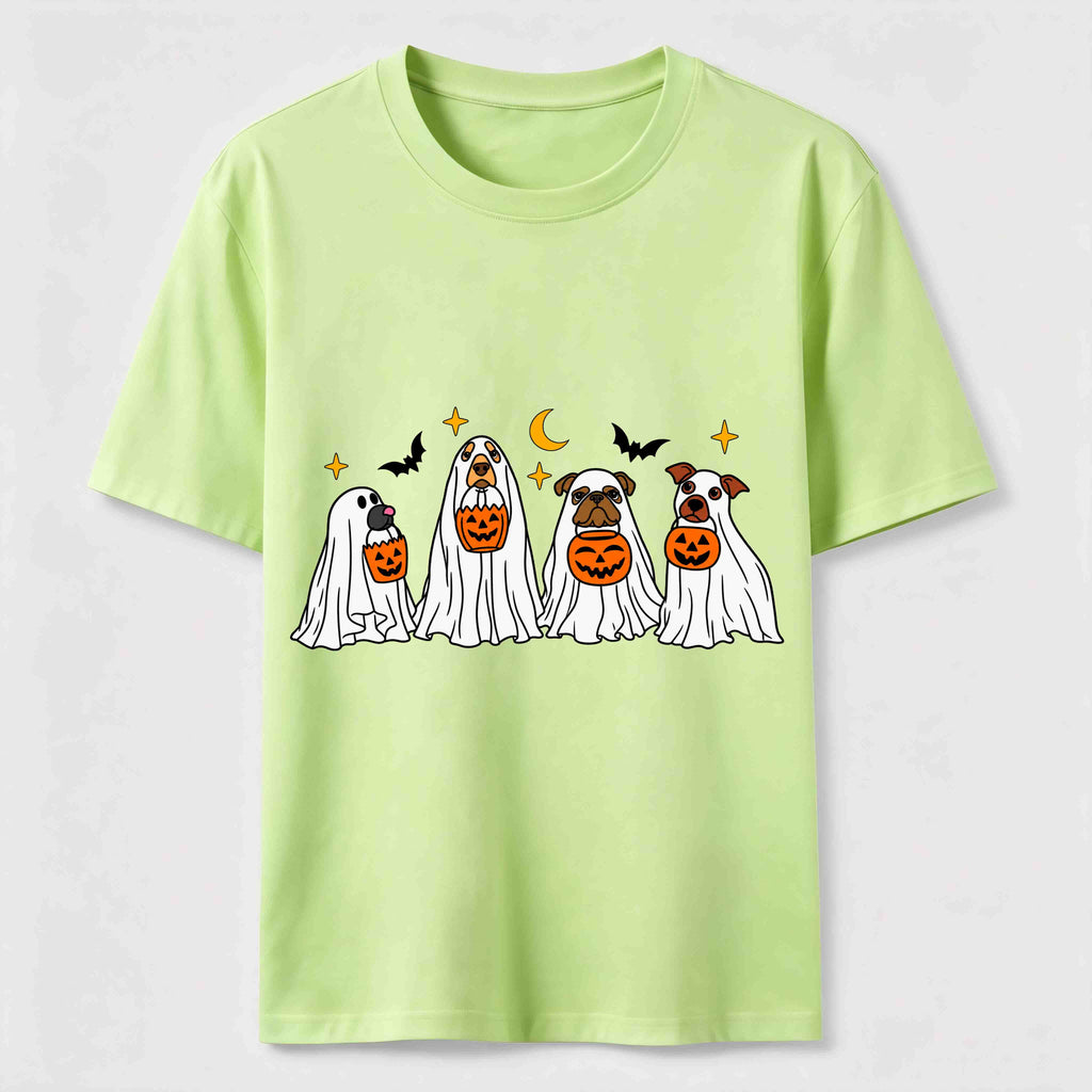 Halloween Ghost Dogs Classic T-Shirt