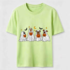 Halloween Ghost Dogs Classic T-Shirt