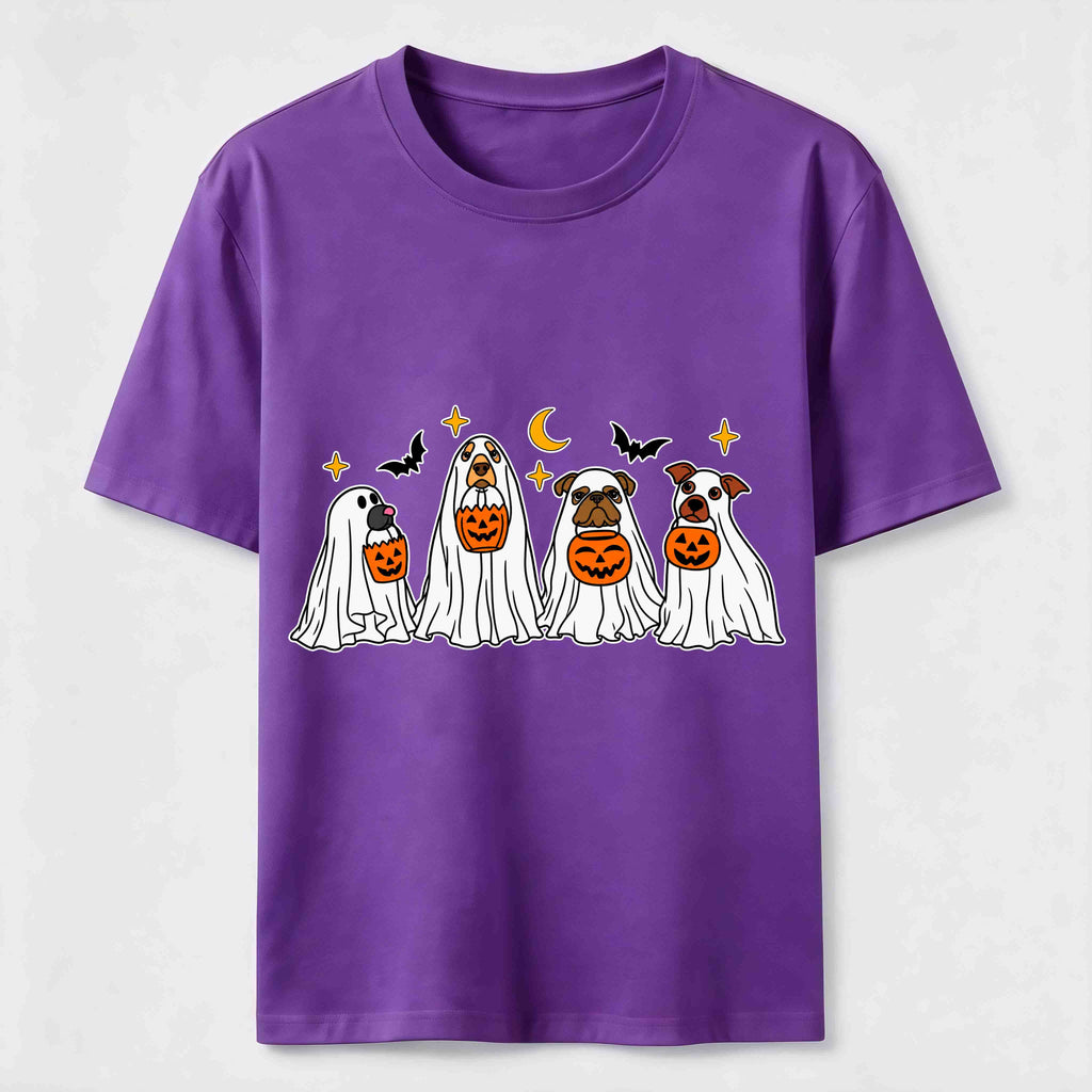 Halloween Ghost Dogs Classic T-Shirt