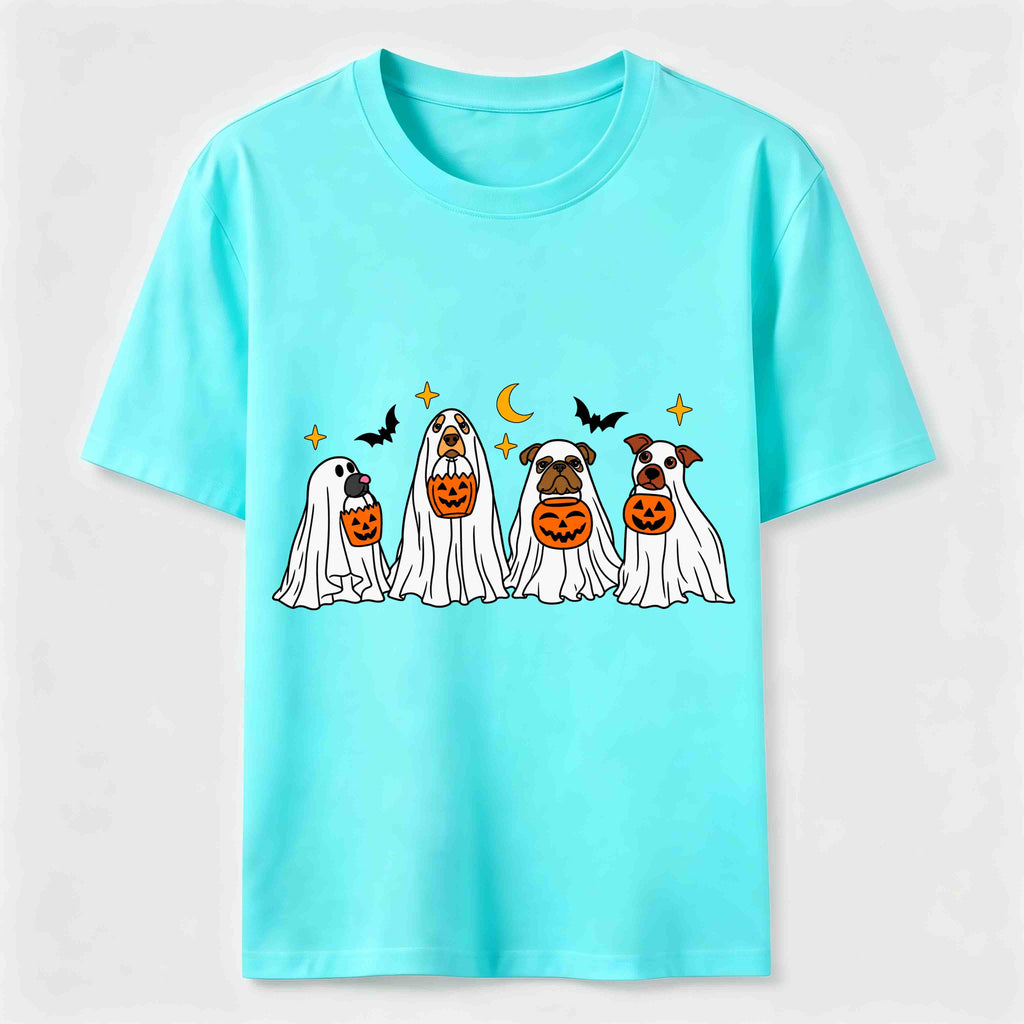Halloween Ghost Dogs Classic T-Shirt